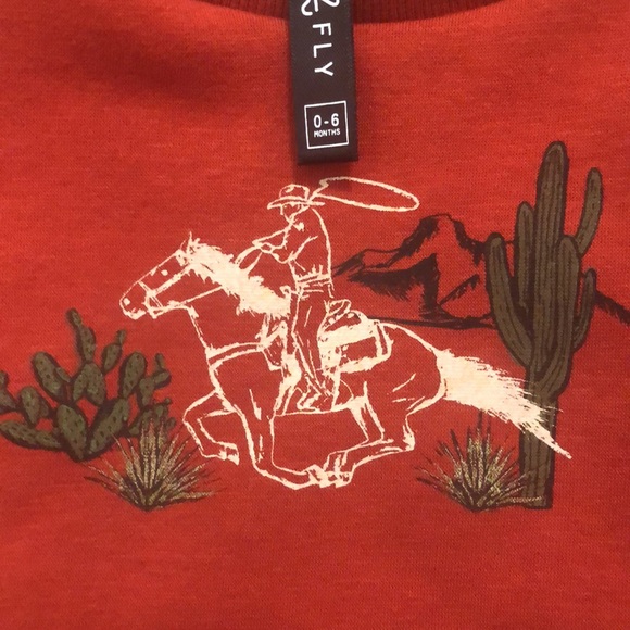 Cowboy sweater onesie new - Picture 3 of 6